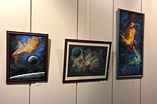 Прекрасная выставка картин «Космический мост» проходит в Савелках