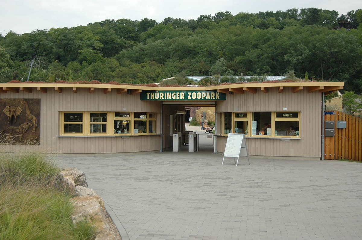 Зоопарк в Эрфурте, Эрфурт, Тюрингия, Германия, Европа