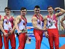 Гимнаст Нагорный взял золото чемпионата России в упражнениях на брусьях