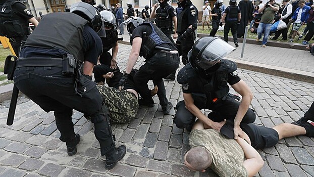 В Киеве задержаны 57 человек