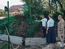 Глава Клина проверила выполнение работ по благоустройству зоны отдыха