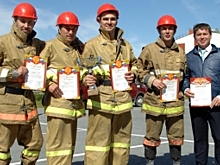 Лучшая боевая четвёрка. Пожарные тушили бочку, бегали с рукавами, заливали противень