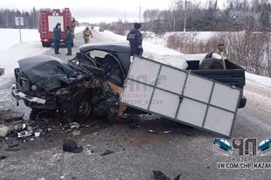 На трассе «Казань – Ульяновск» столкнулись две машины, один водитель погиб