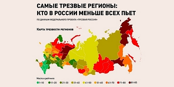 Приморье попало в список самых пьющих регионов России