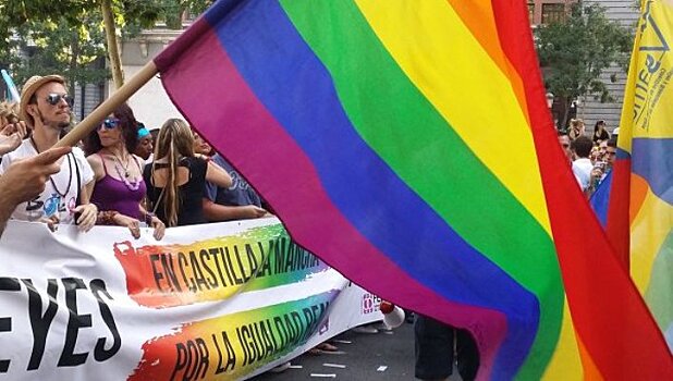 В Мадриде отметили годовщину узаконивания гей-браков
