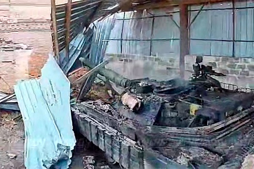 Уничтожен один из самых немногочисленных танков ВСУ - словенский M-55S