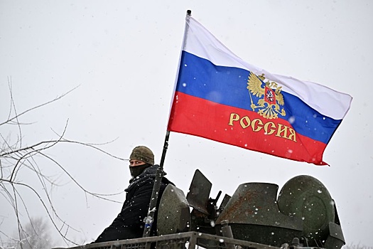 Появилось видео с флагом РФ над Харьковской областью