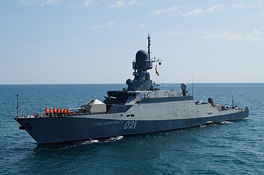 В Татарстане заложили малый ракетный корабль "Град"