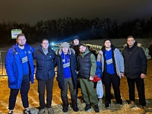 Активисты «Молодой гвардии» ЗелАО  присоединились к Крещенским купаниям в Савелках