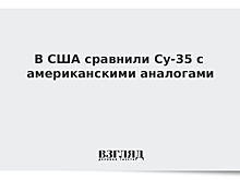 В США сравнили Су-35 с американскими аналогами