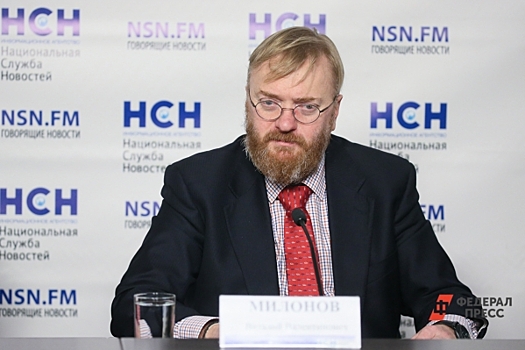 Милонов предложил отправлять уклоняющихся от алиментов на стройки