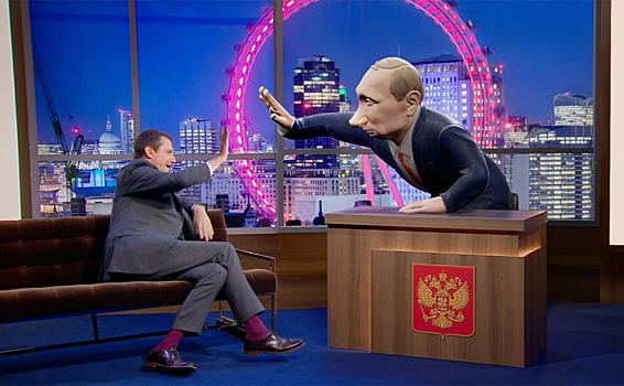 Британцев разочаровало телешоу с Путиным в роли ведущего
