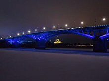 Восемь нижегородских знаковых объектов были подсвечены цветом «индиго»