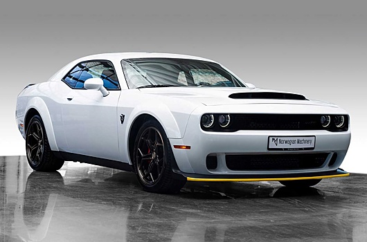 Один из последних Dodge Demon продают за 20 миллионов рублей