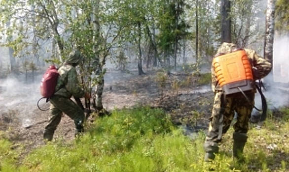 В Шурышкарском районе огнеборцы не пускают пожары в деревни