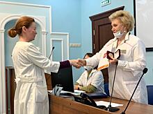 Сотрудники больницы им. В.В. Виноградова получили грамоты Президента РФ и памятные медали