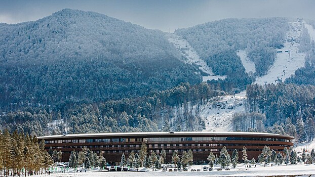 На курорте «Манжерок» впервые провели всероссийские соревнования по горным лыжам