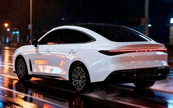 Chery выведет на рынок крупный флагманский седан с богатым оснащением