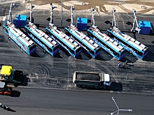 В Митино готовят к открытию парк электробусов