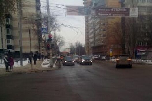 В центре Перми иномарка сбила женщину-пешехода
