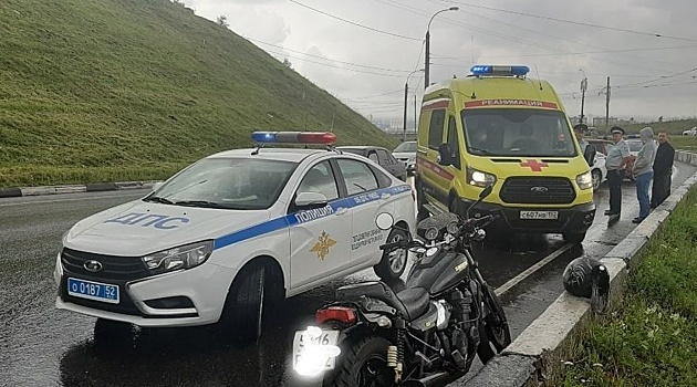 Нижегородский полицейский пострадал в ДТП во время оформления ДТП