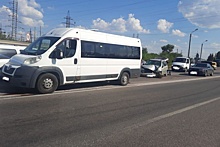 В Воронеже четыре человека пострадали в ДТП с маршруткой