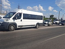 В Воронеже четыре человека пострадали в ДТП с маршруткой