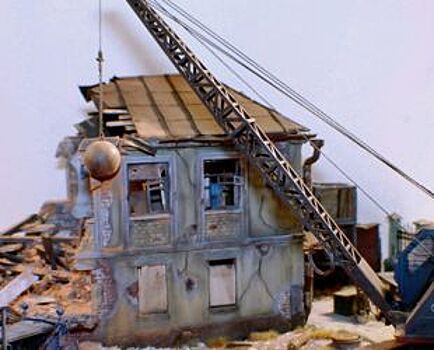 Заброшенное здание больницы снесли в Кашире