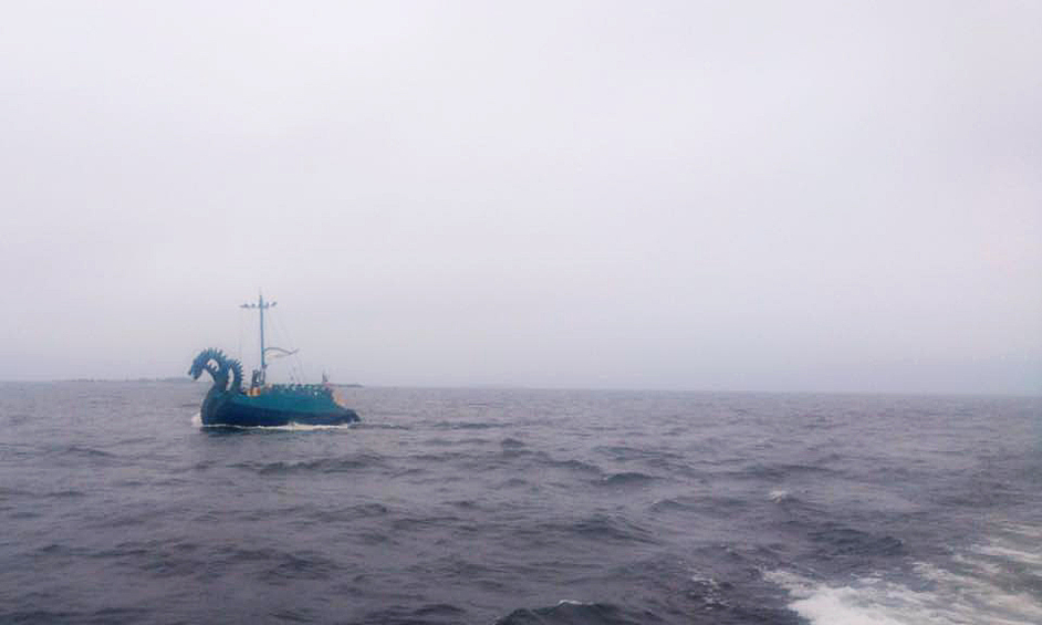 Причиной инцидента стал густой туман и необычная отделка судна.
