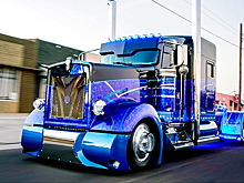 "Ламборгини" в мире грузовиков: как выглядит Kenworth 900 внутри