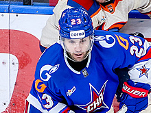 Нападающего СКА Гримальди не интересует, что говорят о его игре в КХЛ