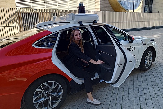 В "Сириусе" у Сочи запустили беспилотное такси