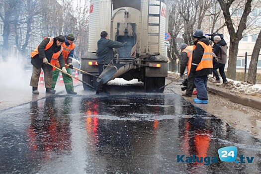 Ямочный ремонт будет завершен к Первомаю