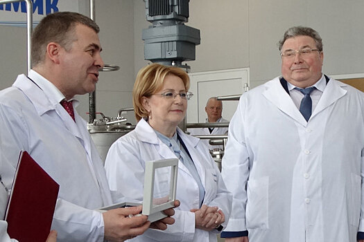 Глава минздрава РФ запустила в Саранске производство новых антибиотиков