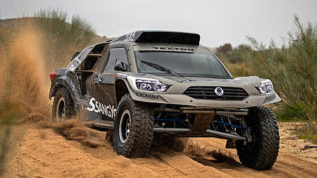 SsangYong построил багги для Дакара в стиле Rexton