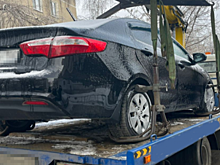 В Самаре в результате рейда приставов и энергетиков неплательщица осталась без машины