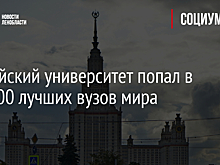 Два новосибирских вуза вошли в ТОП лучших университетов мира