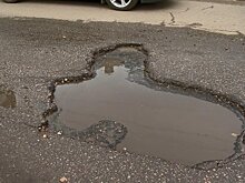 Пензенцы пожаловались на разбитую дорогу на проспекте Победы