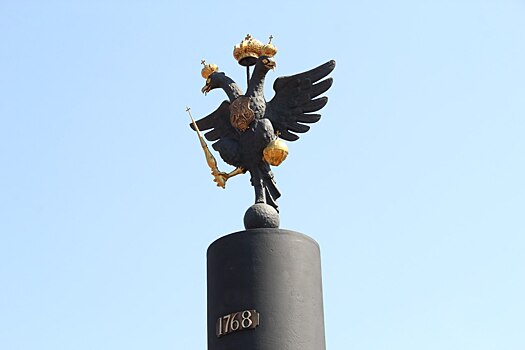 Двуглавый орёл вернулся в центр Омска