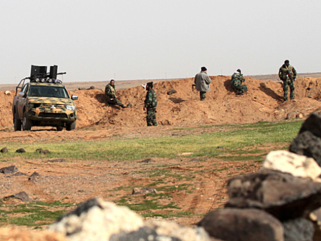 Армия Сирии установила контроль над городом Дейр-Хафир