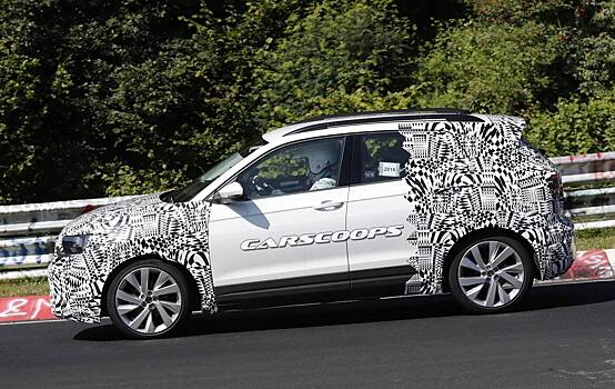 Маленький кроссовер Volkswagen T-Cross готовится к дебюту (Фото)