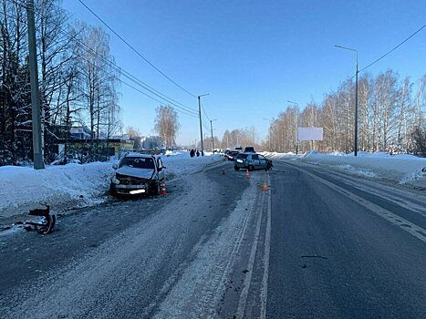 На Щорса разбились четыре автомобиля