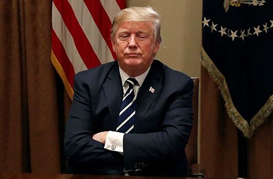 Трамп заснул во время речи Обамы