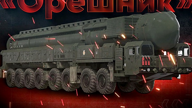 Различие ударов "Орешника" по Львову и Днепропетровску показали на видео