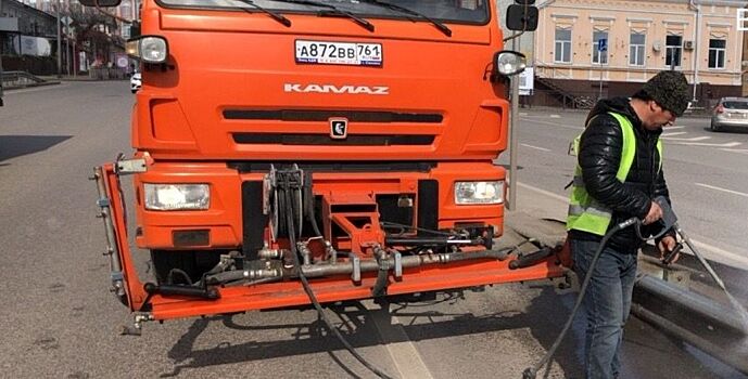 Ростов-на-Дону активно приводят в порядок после зимы