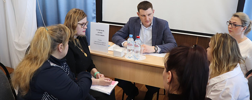 В Алферове прошла встреча представителей администрации Павловского Посада с жителями