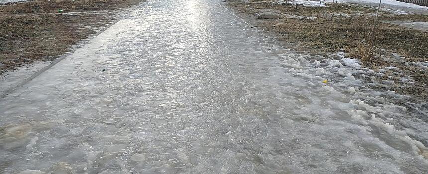Жители Хабаровского края жалуются на ледяные реки
