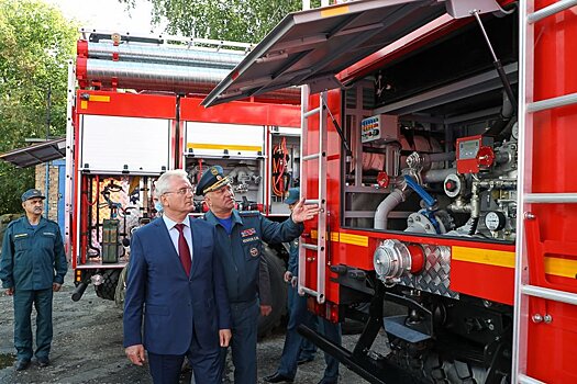 В Пензенской области спасателям передали спецтехнику