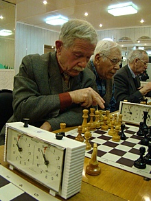 Шахматный турнир для ветеранов провели в Тимирязевском