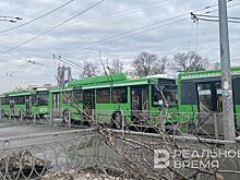 В Казани восстановили движение трамваев после ремонта контактной сети